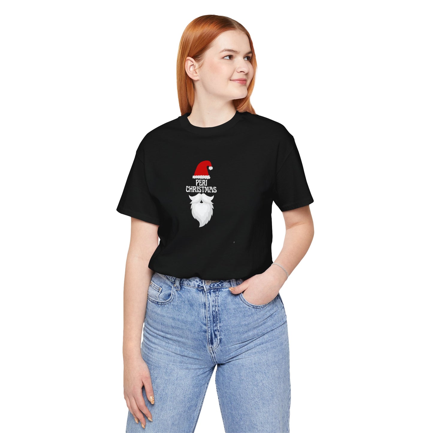 Perimenopause 'Peri Christmas' Tee, Menopause Xmas Shirt, Holiday Apparel, Menopausal Gift, Festive Tee for Her