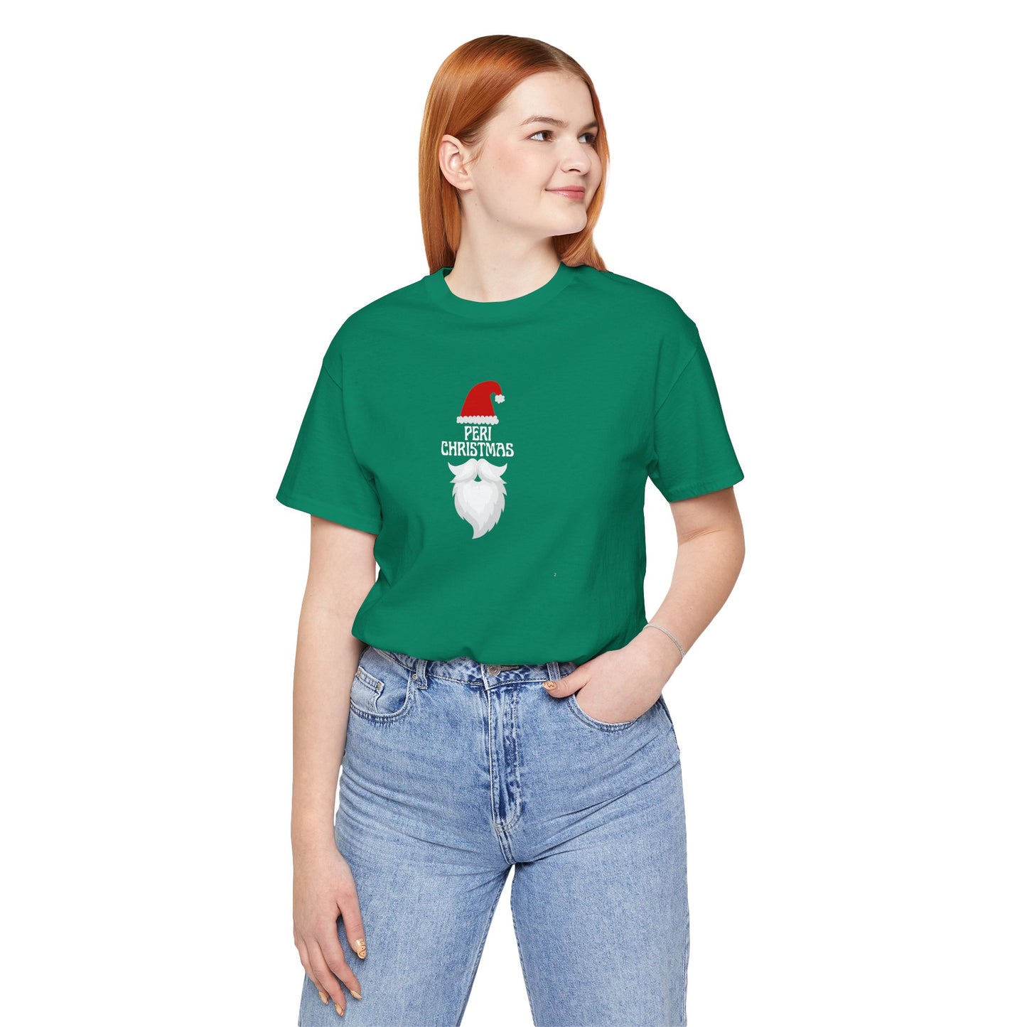 Perimenopause 'Peri Christmas' Tee, Menopause Xmas Shirt, Holiday Apparel, Menopausal Gift, Festive Tee for Her