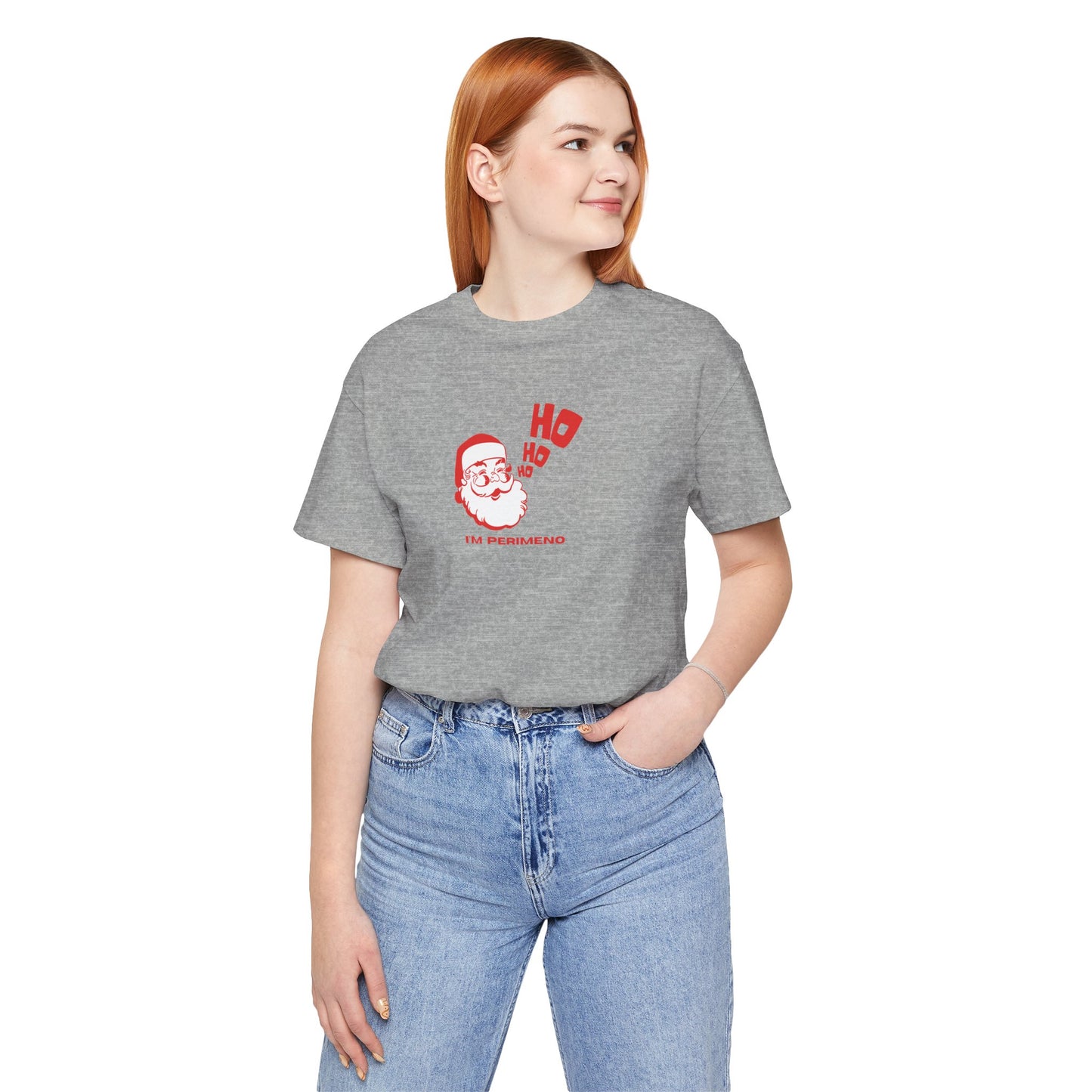 'Ho Ho Ho, I'm Perimeno' Christmas Perimenopause Shirt