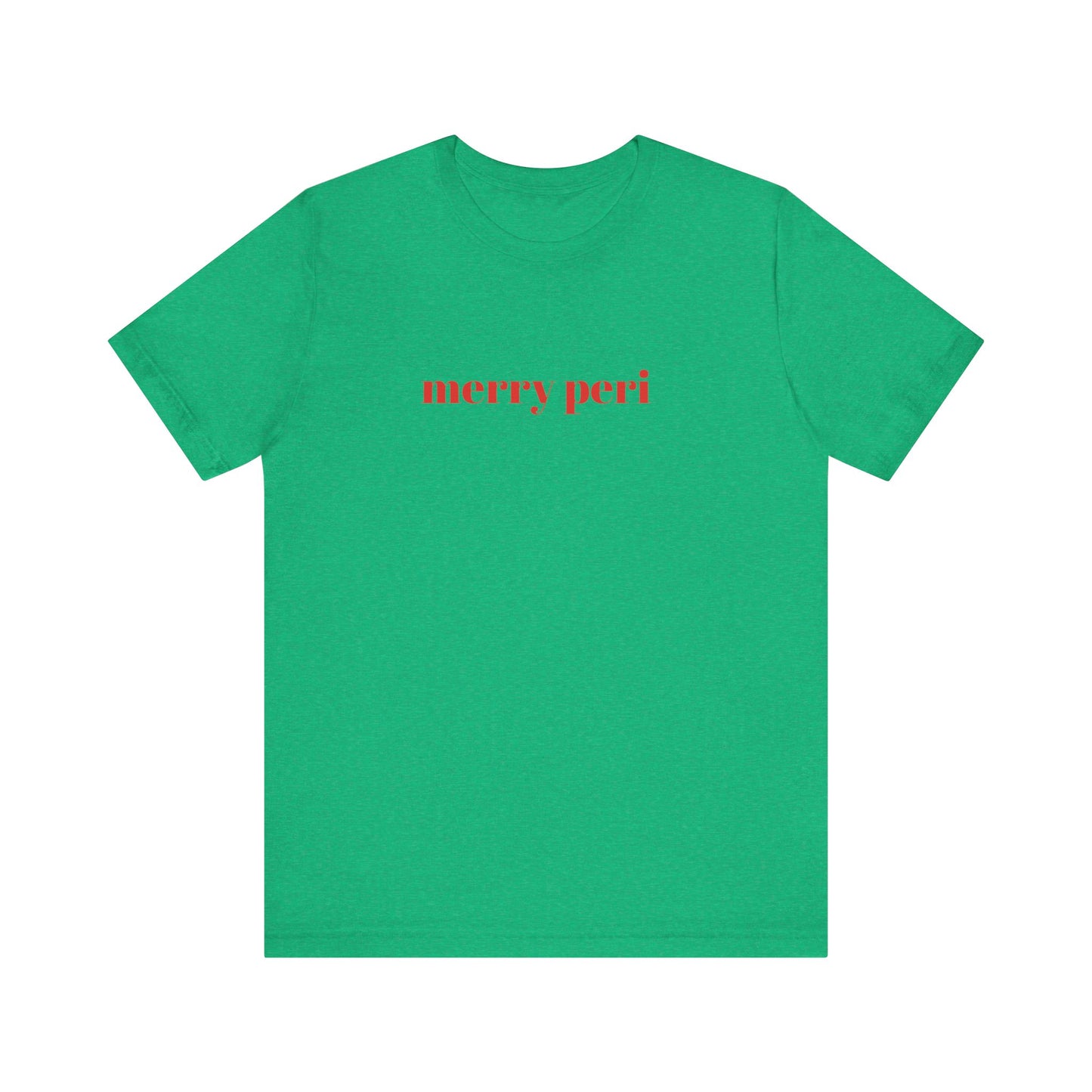 Merry Peri Perimenopause Christmas Tee, Menopause Holiday Shirt, Unisex Jersey Tshirt, Funny Midlife Xmas Gift, Menopausal Party Top