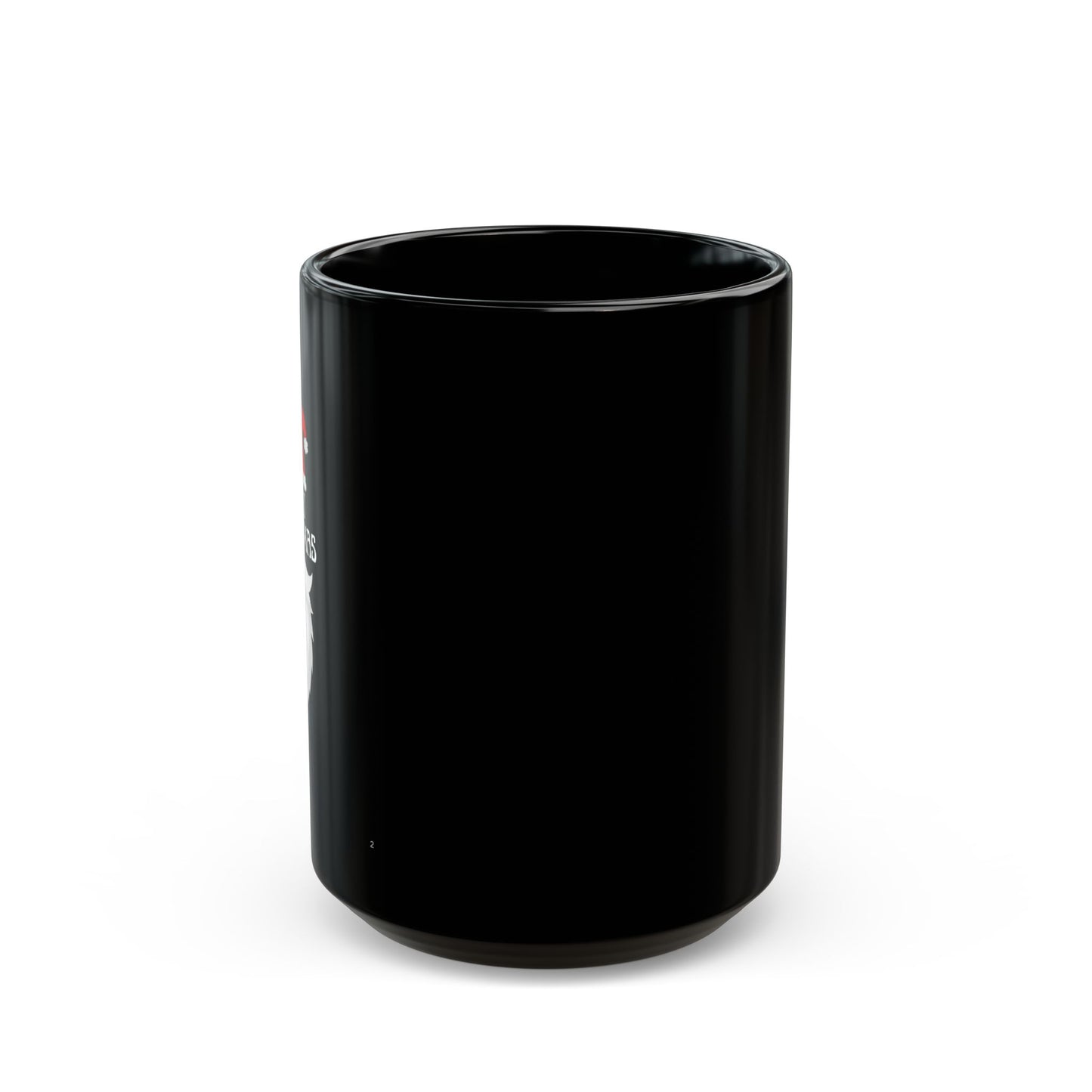 'Peri Christmas' Perimenopause Black Mug (11oz, 15oz)